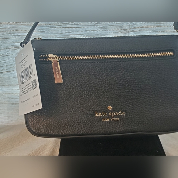 NWT kate spade - Leila pebbled leather converti in Black Classic - Picture 3 of 5